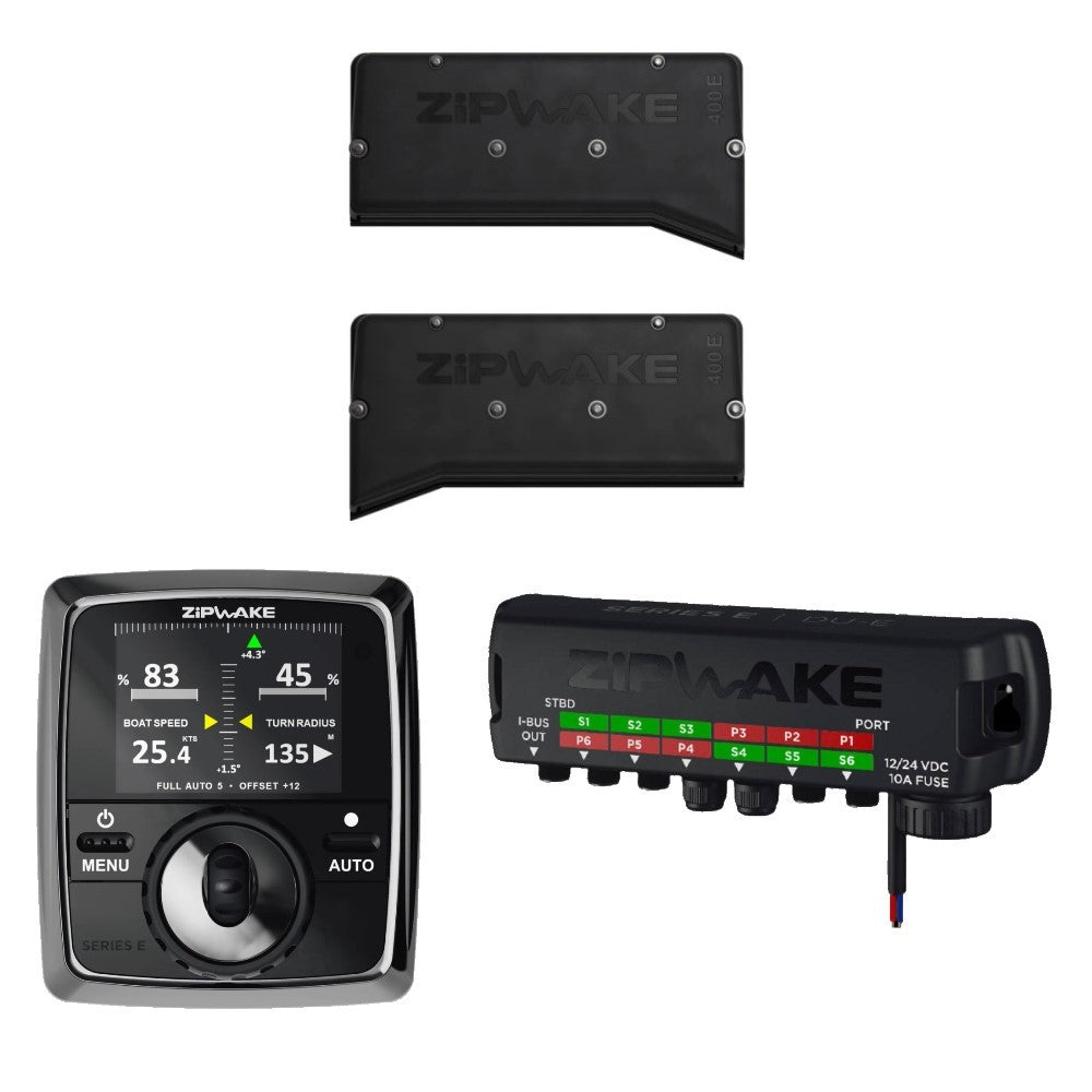 Zipwake, Zipwake Series E Dynamic Trim Control Kit - 400E Chine Interceptor