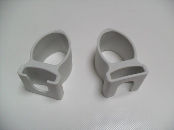 Chas Newens Marine, Zodiac Oar Clips Grey (Pair) Z2815